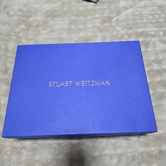 Stuart Weitzman Black Pointed Toe Leather Stiletto Sock Boots - Picture 4 of 10